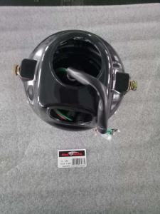 DX AND MUNK BLACK PLASTIC SHELL WITH E MARK AND LED BULB SHELL IS WITH NO SPEEDO HOLE